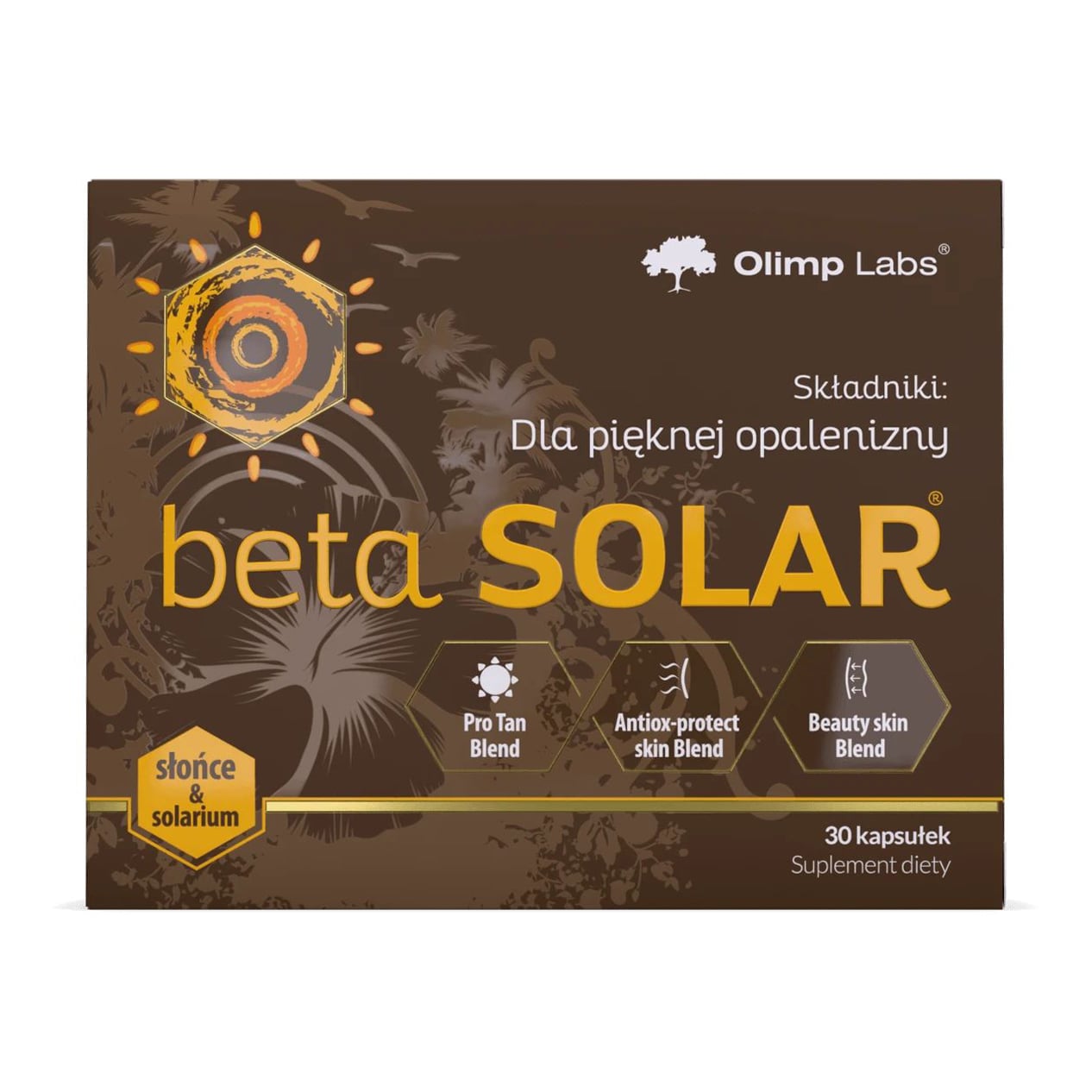 Комплекс для здоров'я шкіри Olimp Sport Nutrition Beta-Solar, 30 капсул